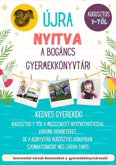 Nyári nyitvatartás gyk